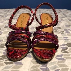 Forever wedges by Paula Abdul